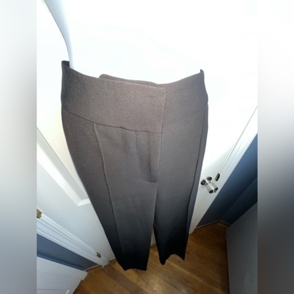 Talbots Women’s 4 Black Bootcut Flat Front Trouser Dress Pants S Classic